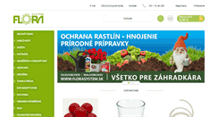 Desktop Screenshot of florasystem.sk