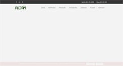Desktop Screenshot of florasystem.com