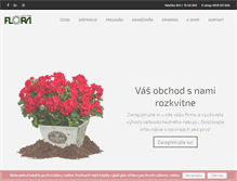 Tablet Screenshot of florasystem.com